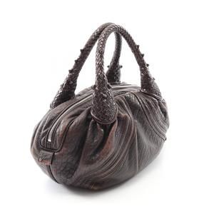 Fendi Brown Spy Bag Leather